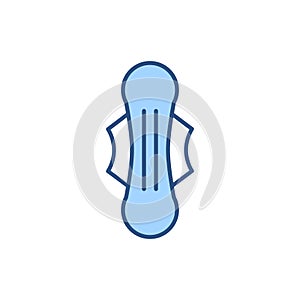 Sanitary Pad related vector icon.