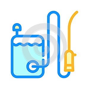 Sanitation equipment color icon vector isolated illustration
