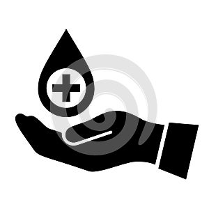 Sanitize your hands vector icon