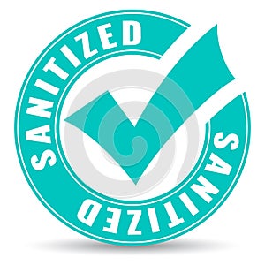 Sanitized vector icon