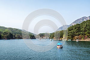 Sanjeong lake in pocheon