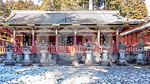 Sanjinko-Three Sacred Storehouses-at Toshogu Shrine