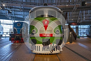 TE2 - Soviet two-section cargo-passenger diesel locomotive