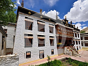 Sankar Gompa Buddhist Monastery in the Leh city in Ladakh
