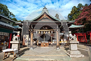 Sankou Inari Shrine at Inuyama Castle, Aichi Prefecture, Japan
