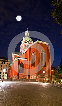 Sankt Jakobs kyrka church in stockholm