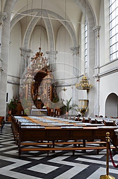 Sankt Maria in der Kupfergasse, barocke Kirche der Schwarzen Mutter Gottes