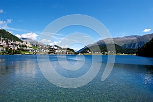 Sankt Moritz Lake photo