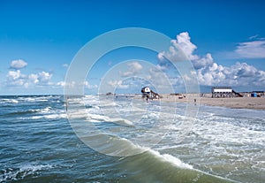 Sankt peter-Ording in Germany North Sea