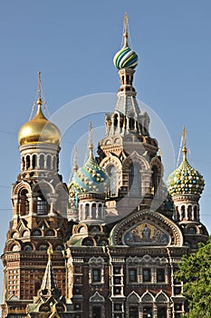 Sankt Petersburg church of the spilled blood photo