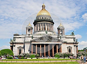 Sankt Petersburg sightseeing: Isaac cathedral