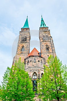 Sankt Sebaldus church in Nurnberg, Germany