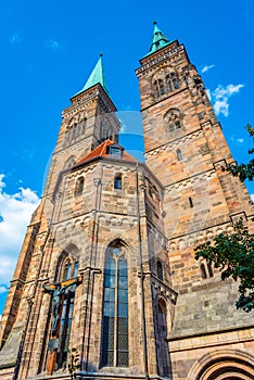 Sankt Sebaldus church in Nurnberg, Germany