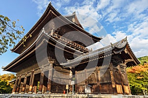 Sanmon Gate at Nanzen-ji Temple in Kyoto