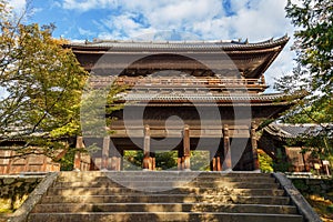 Sanmon Gate at Nanzen-ji Temple in Kyoto