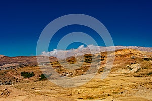 Sannine heights in Lebanon landscape photo