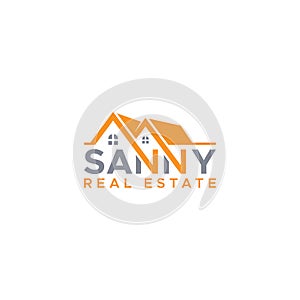 SANNY REAL ESTATE LOGO VECTOR