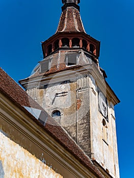 Sanpetru Church clock tower