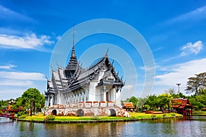 Sanphet Prasat Palace, Ancient City, Bangkok photo