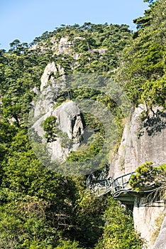 Sanqingshan mountain scenery