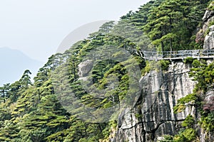 Sanqingshan mountain scenery