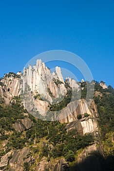 Sanqingshan mountain scenery