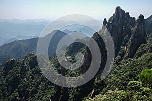 Sanqingshan Mountains