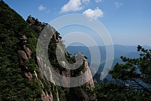 Sanqingshan Mountains