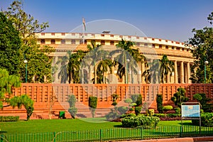Sansad Bhavan or Parliament of India photo