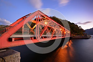 Sansen Bridge in Hokkaido, Japan