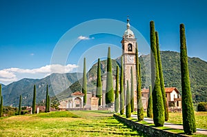 Sant Abbondio church, Switzerland