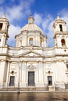 Sant`Agnese in Agone is a 17th-century Baroque church in Rome Italy