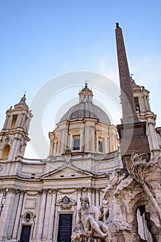 Sant`Agnese in Agone is a 17th-century Baroque church in Rome Italy