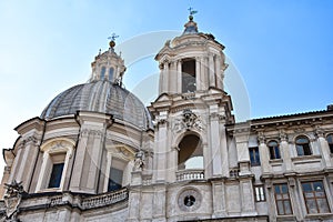 Sant`Agnese in Agone Church. Navona Square