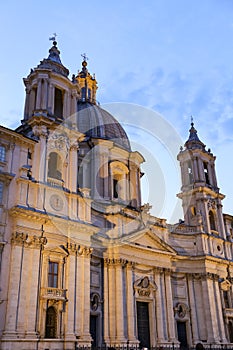 Sant Agnese in Agone in Rome, Italy