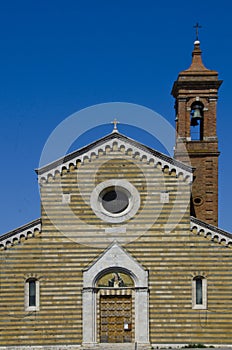 Sant Agnese Church in Montepulciano, Italy