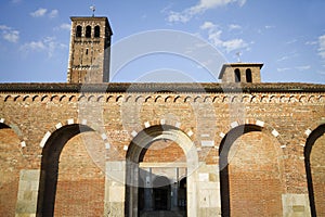 Sant'ambrogio church, milan photo