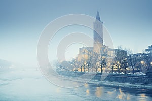 Sant`Anastasia Church in Verona - Italy