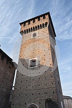 Sant`Angelo Lodigiano Italy: medieval castle photo