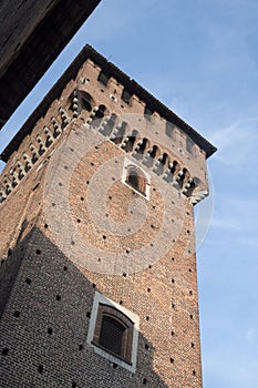 Sant`Angelo Lodigiano Italy: medieval castle photo
