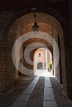 Sant Angelo Lodigiano: the medieval castle photo