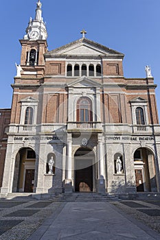 Historic church in Sant`Angelo Lodigiano photo