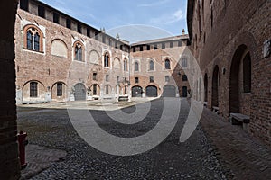 Sant Angelo Lodigiano: the medieval castle photo