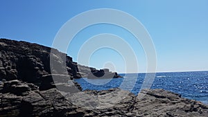 Sant'Antioco sea from the coast photo