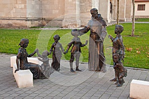 Sant Antonio statuary ensemble in Alba Iulia