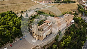 Sant Crist de Balaguer. Old church in the village of Balaguer La Noguera, Lleida, Catalonia, Spain