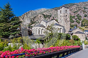 Sant Esteve church in Andorra la Vella, Andor