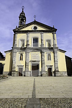 Sant Eufemia church at Oggiono, Italy photo