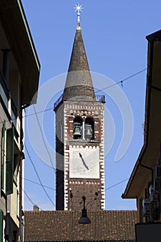 Sant Eustorgio, Paleochristian church in Milan, Italy photo