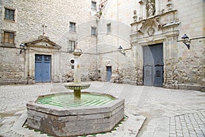 Sant Felip Neri Square, Barcelona photo